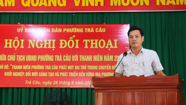 Phường Trà Câu tổ chức đối thoại giữa Chủ tịch UBND phường với thanh niên năm 2026